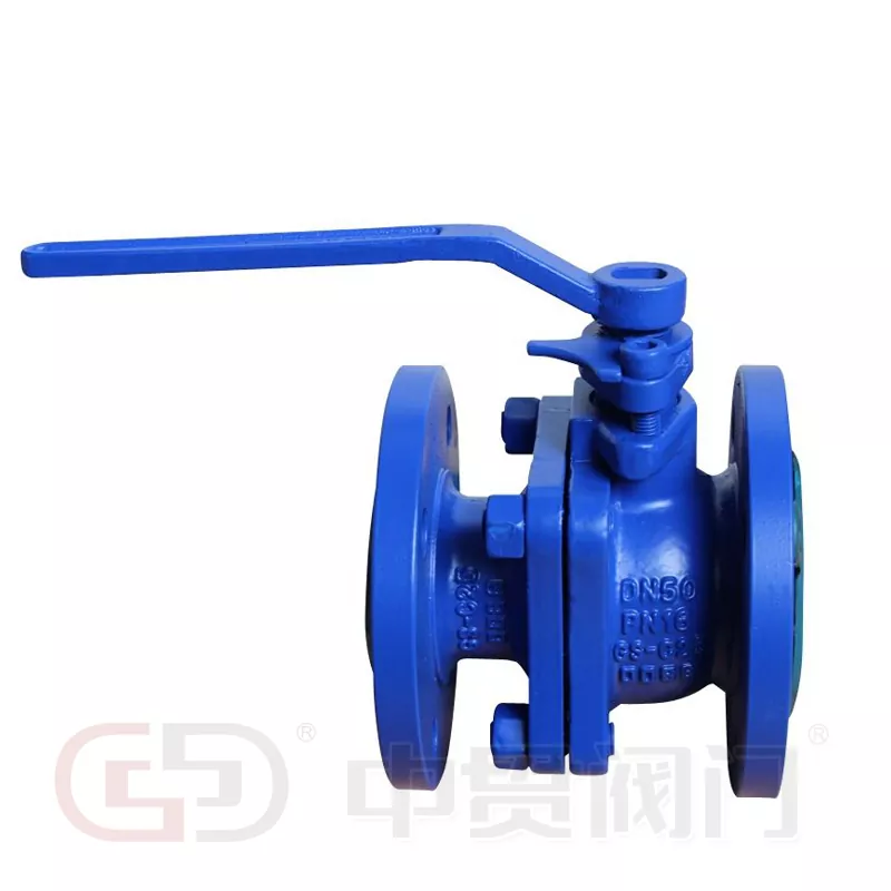 Din Flens Float Ball Valve